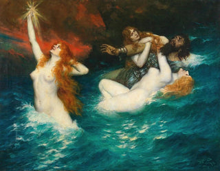 Les Rhinemaiden - Ferdinand Leeke — artwork view