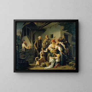 The Trouvé - Ferdinand Mallitsch — framed artwork on a wall