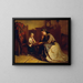 Card game - Ferdinand Mallitsch — framed artwork on a wall