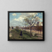 Les Fortifications du boulevard Gouvion-Saint-Cyr - Ferdinand Marks — framed artwork on a wall