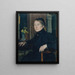 Marie Gerl II - Ferdinand Matthias Zerlacher — framed artwork on a wall