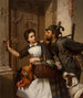 The flirt - Ferdinand Minor — artwork view