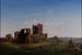 View of the Ruined Castle of Hammershus - Ferdinand Richardt — artwork view