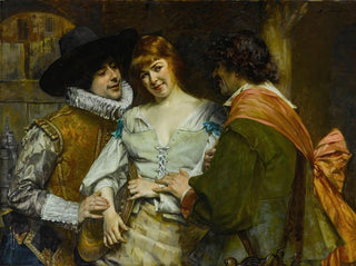 A choice - Ferdinand Roybet — artwork view