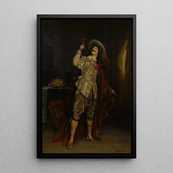 Don César de Bazan - Ferdinand Roybet — framed artwork on a wall
