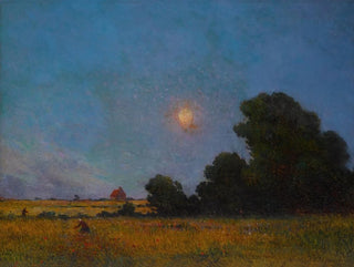 Flower Fields at Dawn - Ferdinand du Puigaudeau — artwork view