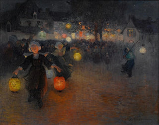 Festival at Pont-Aven - Ferdinand du Puigaudeau — artwork view