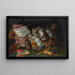 Concert of Cats - Ferdinand van Kessel — framed artwork on a wall