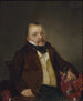 Portrait of Count Vicrai with a pipe - Ferdinand von Lutzendorf — artwork view