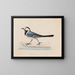Bergeronnette grise - Ferdinand von Wright — framed artwork on a wall