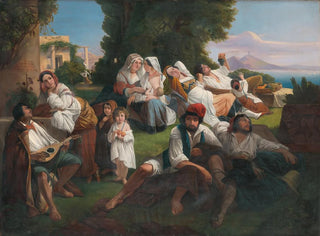 Sunday Afternoon Near Naples - Ferenc Balassa — artwork view