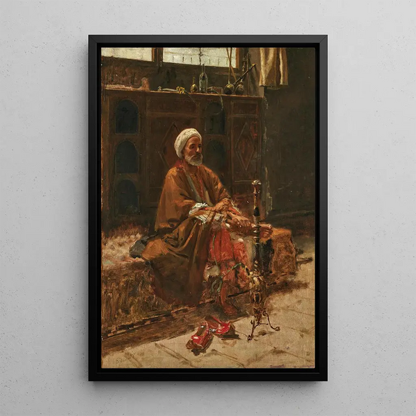 Lost in Thought - Ferenc Eisenhut — framed artwork on a wall