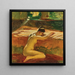 An Odalisque - Ferencz Eisenhut — framed artwork on a wall