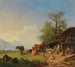 Farm with Well - Heinrich Brückel — artwork view