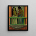 Women on the Balcony - Fermín Revueltas — framed artwork on a wall