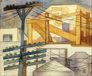 Exterior Scaffolding - Fermín Revueltas — artwork view