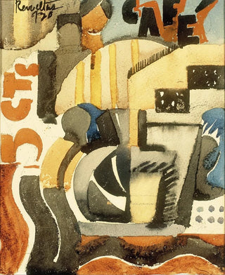 Le Fivecent Café - Fermín Revueltas — artwork view