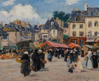 Mouton de Mars à Lamballe - Fernand-Marie-Eugène Legout-Gérard — artwork view