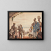 The departure for Bukavu - Fernand Allard l'Olivier — framed artwork on a wall
