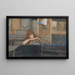 Je ferme ma porte sur moi-même - Fernand Khnopff — framed artwork on a wall
