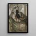 Incense Painting - Fernand Khnopff — framed artwork on a wall