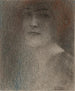 Study of a Lady - Fernand Khnopff — artwork view