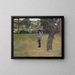 The gamekeeper - Fernand Khnopff — framed artwork on a wall