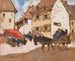 Coin de marché en Berry - Fernand Maillaud — artwork view