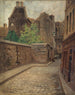 La rue Saint-Julien-le-Pauvre - Fernand Maillaud — artwork view