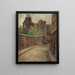 La rue Saint-Julien-le-Pauvre - Fernand Maillaud — framed artwork on a wall