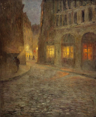 La rue de la Montagne-Sainte-Geneviève - Fernand Maillaud — artwork view