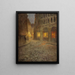 La rue de la Montagne-Sainte-Geneviève - Fernand Maillaud — framed artwork on a wall