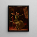 In the artists' workshop - Fernand de Launay — framed artwork on a wall
