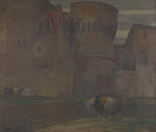 A castle in Umbria - Ferruccio Scattola — artwork view