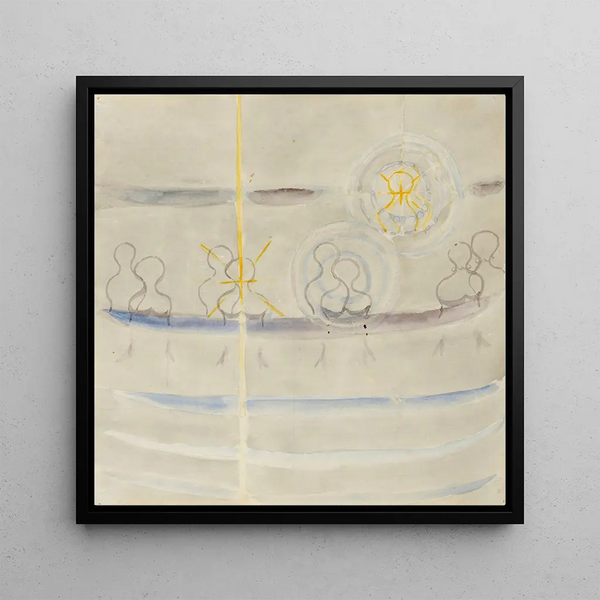 Journal Sheet - Otto Meyer-Amden — framed artwork on a wall