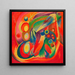 Fever - Karl Wiener — framed artwork on a wall