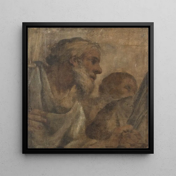 Figure - Pietro da Cortona — framed artwork on a wall