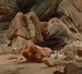 Figures reposant dans les montagnes - Georges Jules Victor Clairin — artwork view