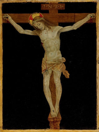 The Christ on the cross - Filippino Lippi — artwork view