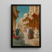 The Carpet Seller - Filippo Bartolini — framed artwork on a wall