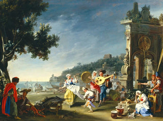 Tarantelle à Mergellina - Filippo Falciatore — artwork view