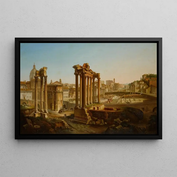 The Forum Rome - Filippo Giuntotardi — framed artwork on a wall