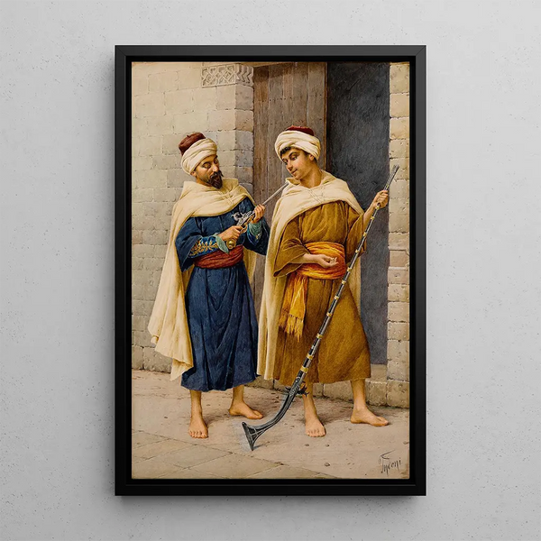 An Envious Eye - Filippo Indoni — framed artwork on a wall