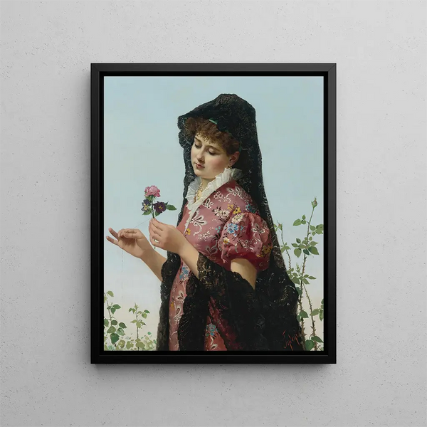 Love Thoughts - Filippo Indoni — framed artwork on a wall