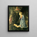 L'Adoration dans la forêt - Filippo Lippi — framed artwork on a wall