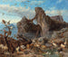 After the flood, the animals leaving the ark - Filippo Palizzi — artwork view