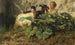 Chevrettes with a Little Shepherd - Filippo Palizzi — artwork view