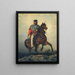 Garibaldi Garibaldi on horseback - Filippo Palizzi — framed artwork on a wall