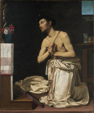 Saint Dominique en pénitence - Filippo Tarchiani — artwork view