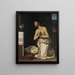 Saint Dominique en pénitence - Filippo Tarchiani — framed artwork on a wall